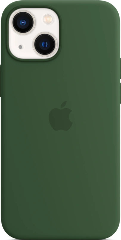 Coque en silicone Apple iPhone 13 mini - vert