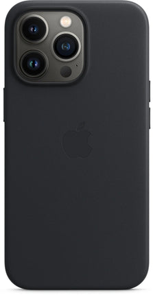Apple iPhone 13 pro étui en cuir midnight - (noir)