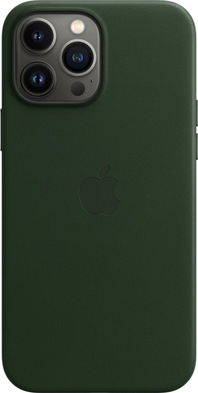 Coque en cuir Apple iPhone 13 Pro Max avec MagSafe – Vert