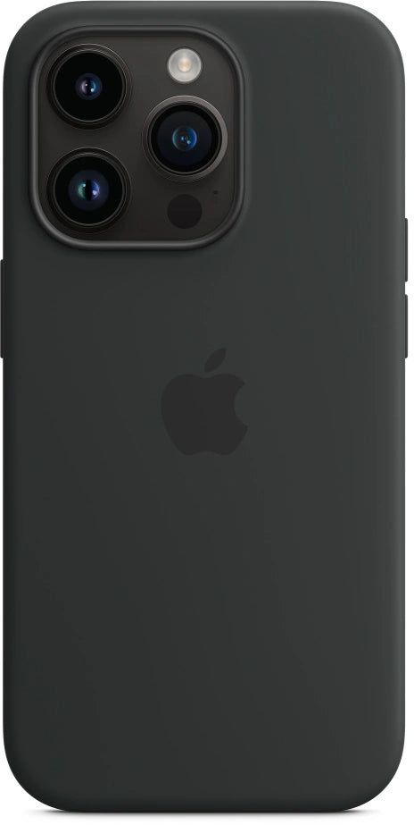 Coque en silicone Apple iPhone 14 Pro avec MagSafe - noir