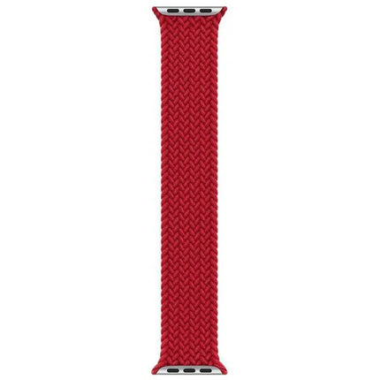 Apple Bracelet Solo tressé pour Apple Watch – Rouge