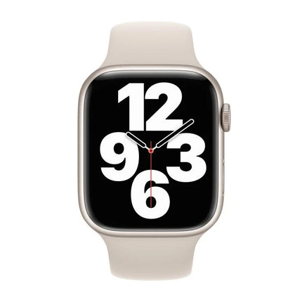 Bracelet Sport Apple Watch 41 mm beige – Moyen/Grand