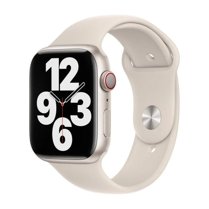 Bracelet Sport Apple Watch 41 mm beige – Moyen/Grand
