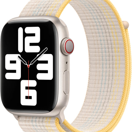 Bracelet Apple Watch Sport 45 mm - beige / jaune