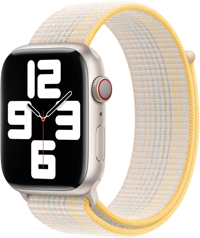Bracelet Apple Watch Sport 45 mm - beige / jaune