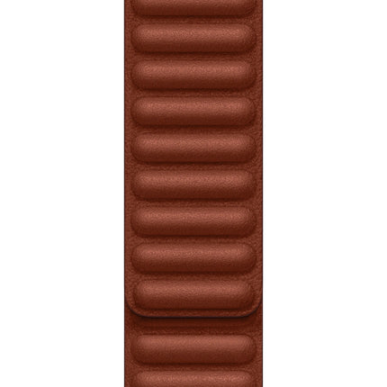 Bracelet en cuir Apple Watch 45 mm – Umber